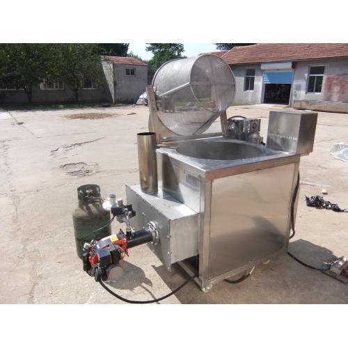 關(guān)東煮多功能麻辣燙油炸機 燃氣電炸機 鍋煤氣兩鍋商用煮面爐